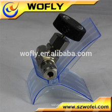 Gas 3000PSI 1/4 stainless steel 316 ptfe needle valve